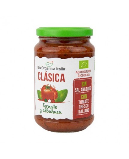 Salsa De Tomate Clásica Con Albahaca Bio
