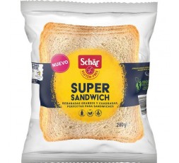 Super Sandwich De 6 Rebanadas Sin Gluten