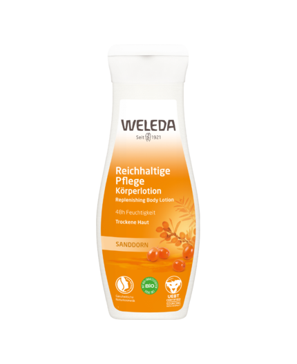 Leche Corporal Nutritiva de Espino Amarillo Leche Corporal Nutritiva de Espino Amarillo