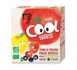 Pouches Cool Fruits Manzana-Fresa-Arándanos Eco