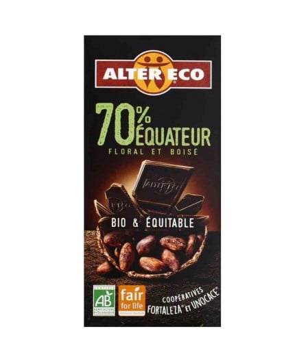 Chocolate Negro 70% Ecuador Bio