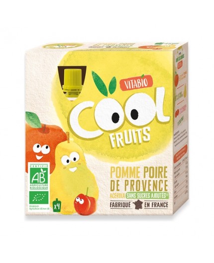 Puré De Frutas Manzana Y Pera. Cool Fruits