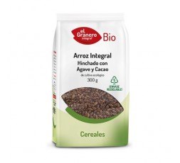 Arroz Integral Hinchado Con Agave Y Cacao Bio