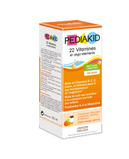 Pediakid 22 Vitaminas y Oligoelementos.