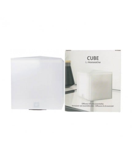 Difusor De Aceites Esenciales Cube Gris