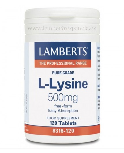 L-Lysine 500Mg