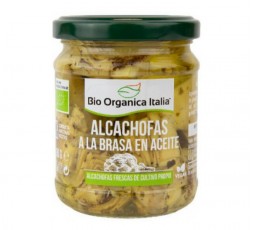 Alcachofas A La Brasa En Aceite Bio