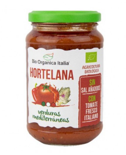 Salsa de Tomate Hortelana con Verduras Mediterráneas Bio