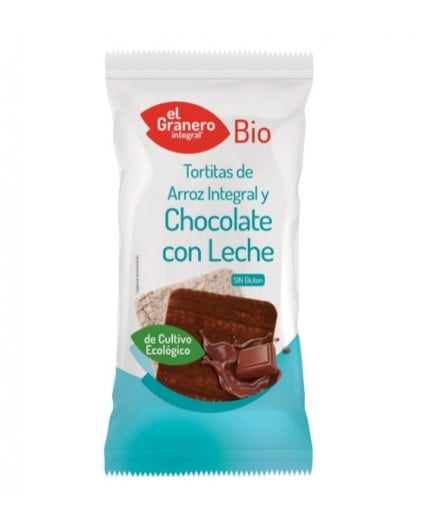 Tortas De Arroz Y Chocolate Con Leche Bio