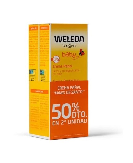 Pack Duplo Crema Pañal - 2ª Ud. al 50% dto Pack Duplo Crema Pañal - 2ª Ud. al 50% dto