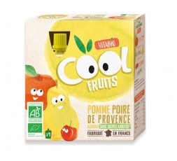 Pouche Vitabio Cool Fruits Manzana, Pera Y Acerola