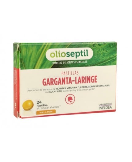Olioseptil Garganta Laringe - Miel Y Limón
