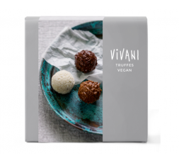 Surtido De Trufas De Chocolate Ecológicas Veganas
