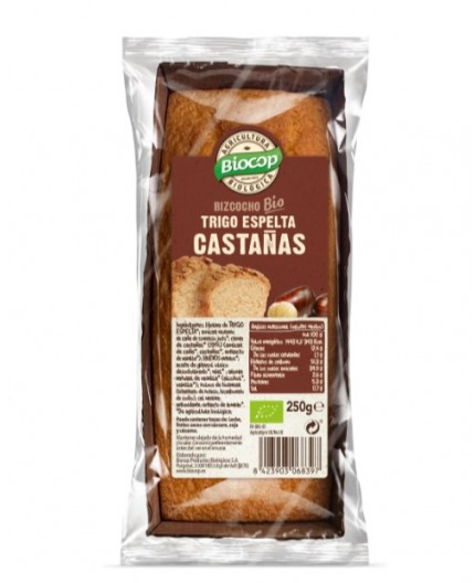 Bizcocho Trigo Espelta Y Castañas Bio Bizcocho Trigo Espelta Y Castañas Bio
