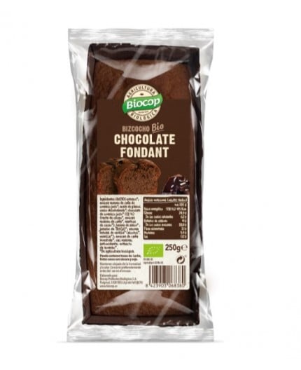 Bizcocho Chocolate Fondant Bio Bizcocho Chocolate Fondant Bio