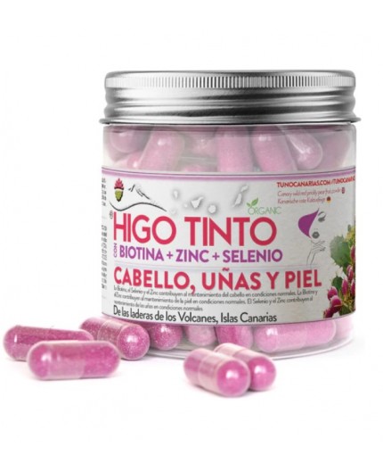 Tuno Rojo Canario Bio + Biotina + Zinc + Selenio