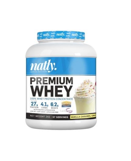 Proteina - Premium Whey Vainilla Caramelo.