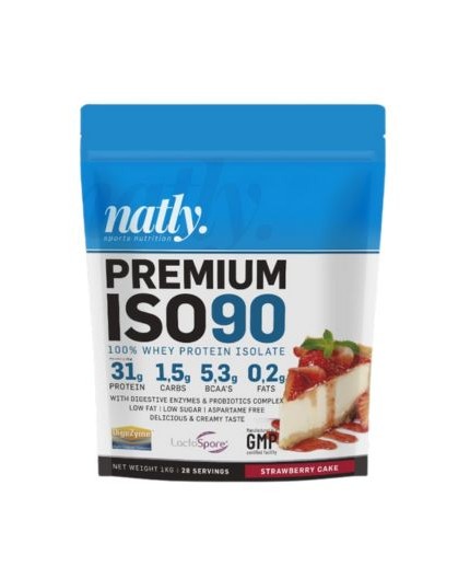 Proteina - Premium ISO 90 Tarta De Fresa.
