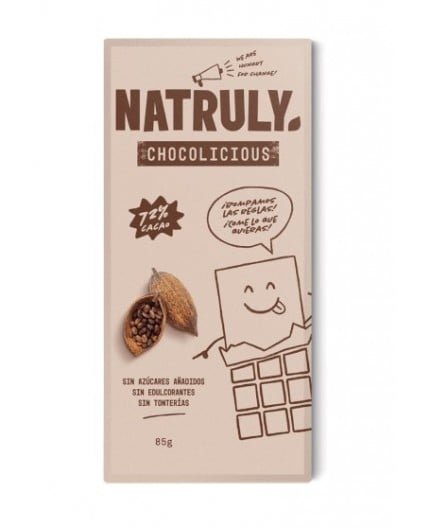 Tableta de Chocolate Negro Bio Tableta de Chocolate Negro Bio