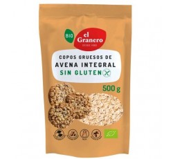 Copos Gruesos De Avena Integral Sin Gluten