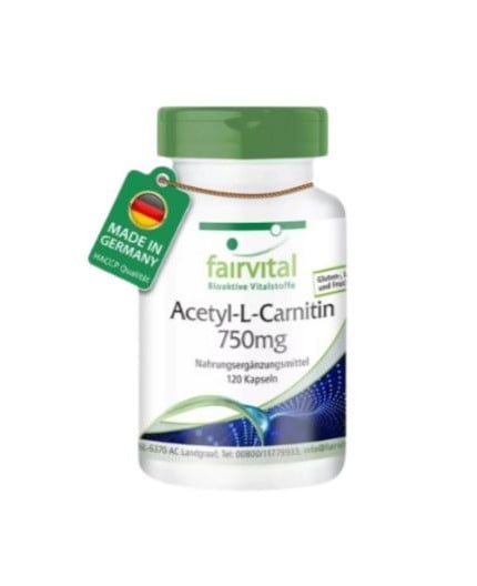 Acetil-L-Carnitina 750mg