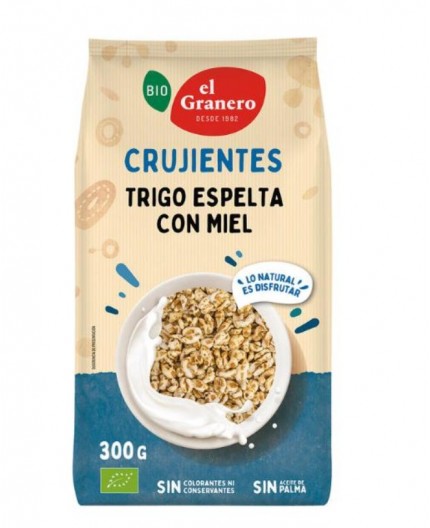 Trigo Espelta Hinchada Con Miel Trigo Espelta Hinchada Con Miel