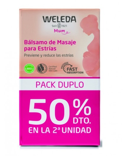 Duplo Bálsamo Masaje Para Estrías (2 Unidad 50%) Duplo Bálsamo Masaje Para Estrías (2 Unidad 50%)