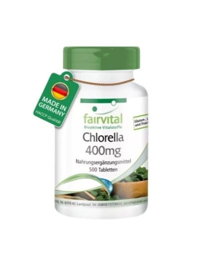 Chlorella 400 Mg. Chlorella 400 Mg.