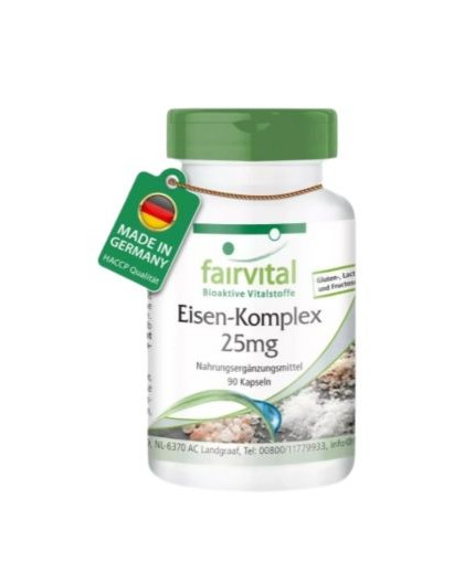 Complejo de Hierro 25 mg. Complejo de Hierro 25 mg.