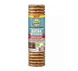 Galletas de Copos Avena Integral con Frutos Rojos
