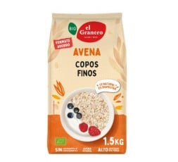 Copos Finos De Avena Integral Bio