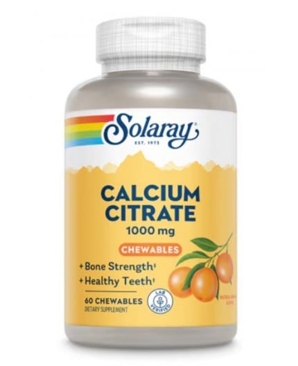 Calcium Citrate Chewable Orange Flavor