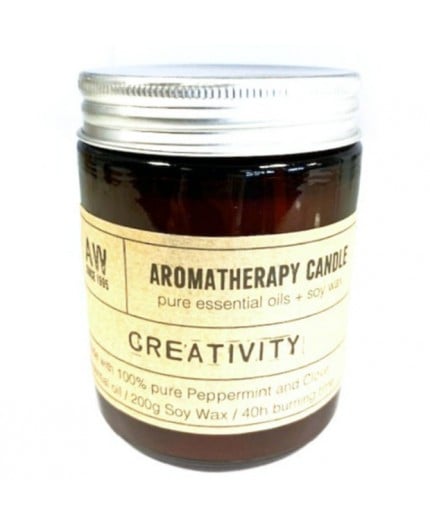 Vela para Aromaterapia - Creatividad