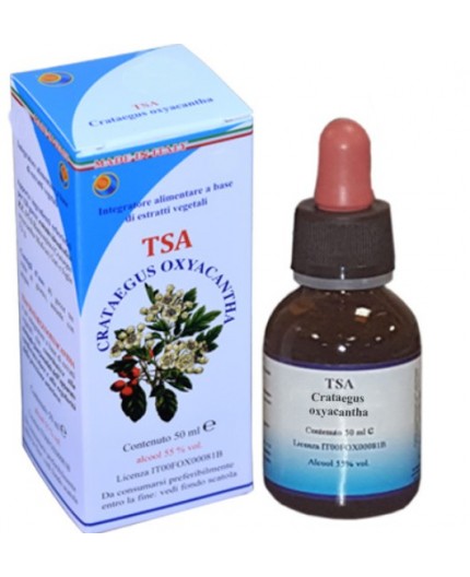 Tsa Crataegus Oxyacantha (Espino Albar) - Hojas y Flores