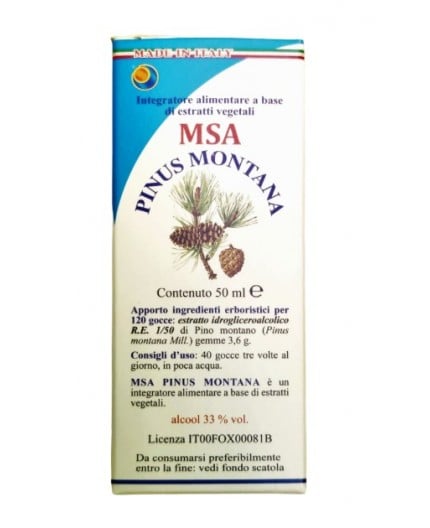 Msa Pinus Montana  (Pino Negro) - Yemas