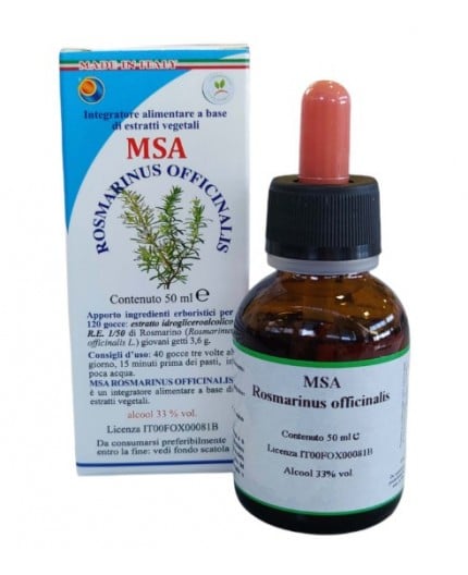 Msa Rosmarinus Officinalis Jóvenes Brotes