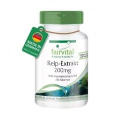 Extracto de Alga Kelp 200mg.