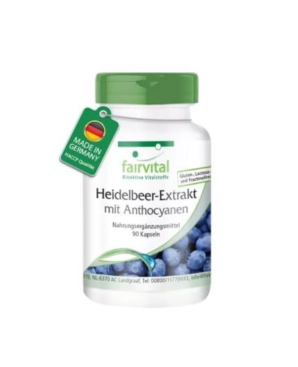 Extracto de Arándano Con Antocianos