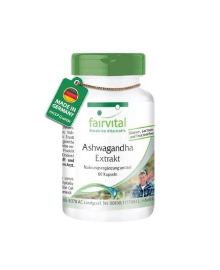 Extracto de Ashwagandha 500 mg.