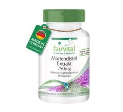 Extracto de Cardo Mariano 750mg