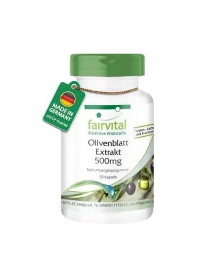 Extracto de Hojas de Olivo 500mg.