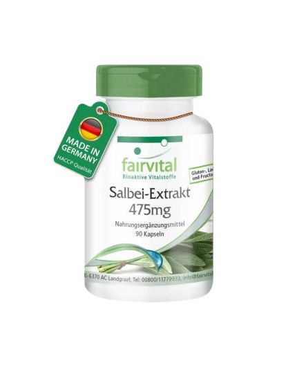 Extracto de Salvia 475mg