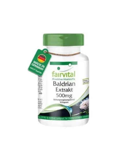 Extracto de Valeriana 500mg.