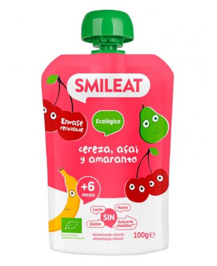 Pouch Cereza Acai Amaranto (+6M)