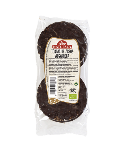 Gallette di Riso con Carruba Gallette di Riso con Carruba