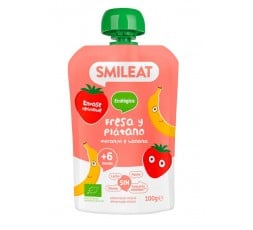 Pouch de Fresa y Plátano (6M)