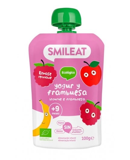 Pouch de Yogur y Frambuesa (+9M)