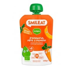 Pouch de Zanahoria, Pera y Plátano