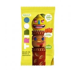 Snack Triboo de Manzana y Limón, 100% Fruta