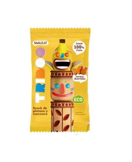 Snack Manzana Platano Triboo 100% Fruta